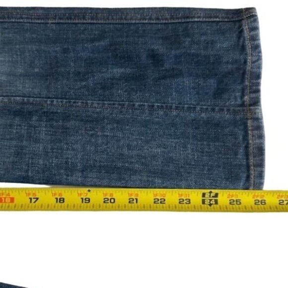 Citizens Of Humanity Cropped Low-Rise Denim Jeans Med Wash Size 32 Style 024-011 - Picture 11 of 11